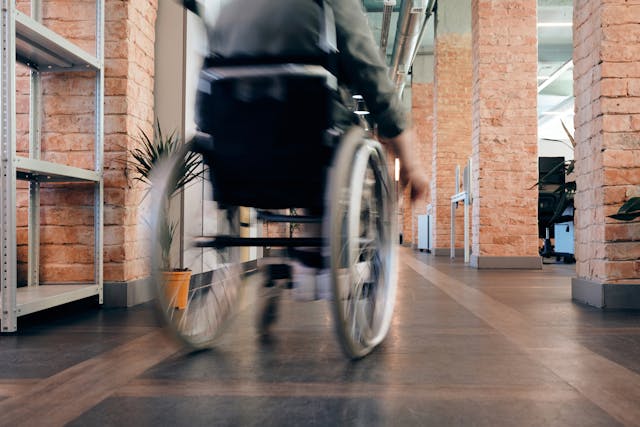 accessibilità nelle strutture per anziani